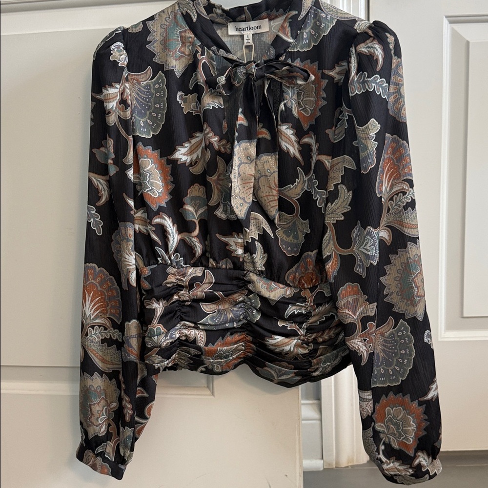 Heartloom Multicolor Paisley Blouse